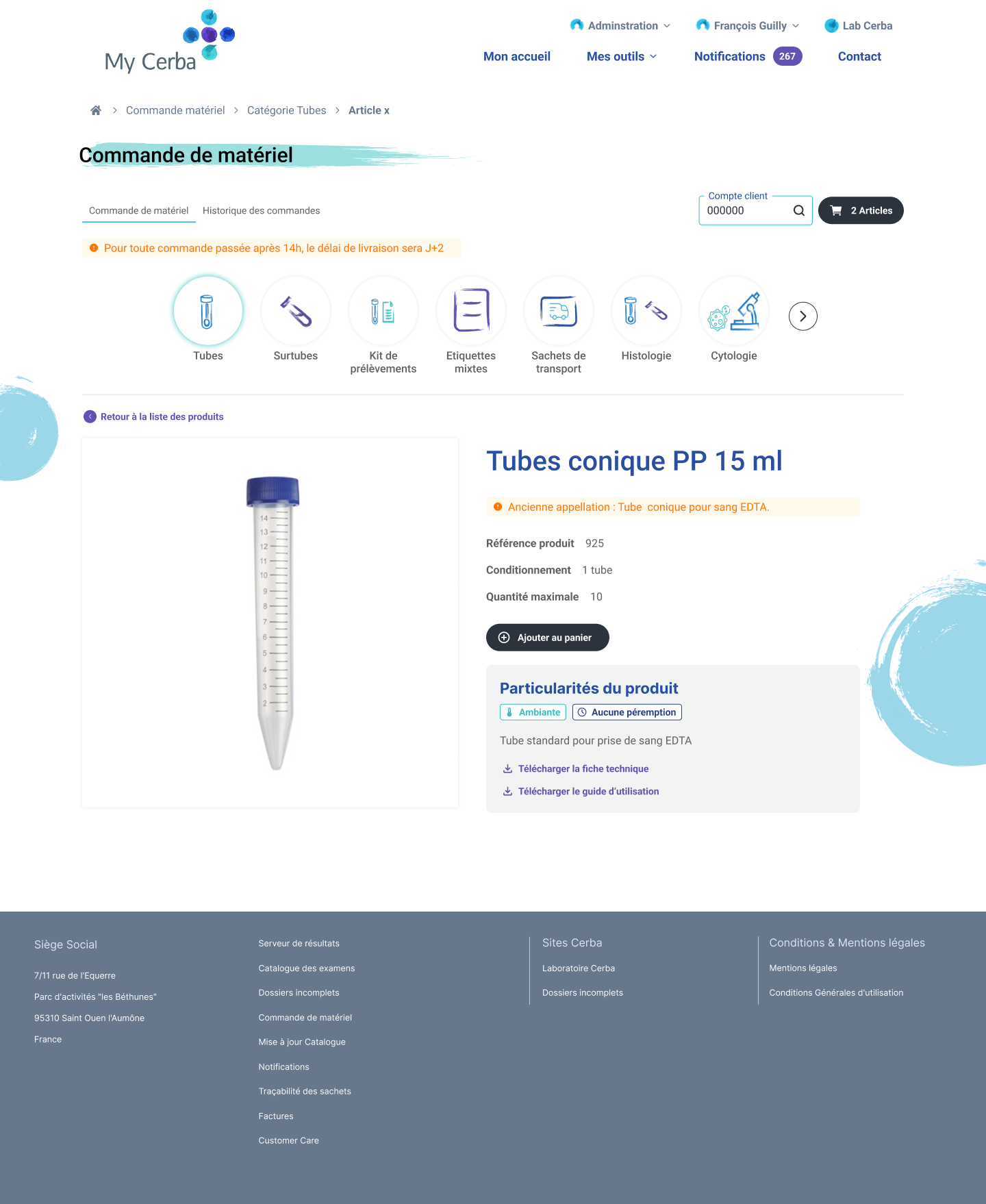 Fiche produit